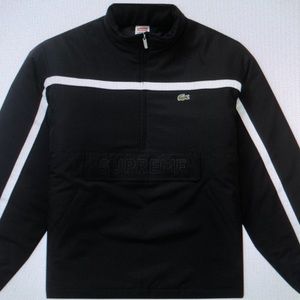 Supreme LACOSTE Puffy Half Zip Pullover
